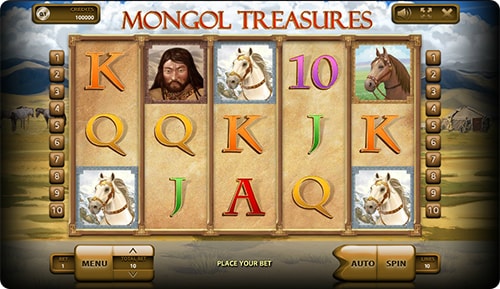 сокровище монголов игровой автомат